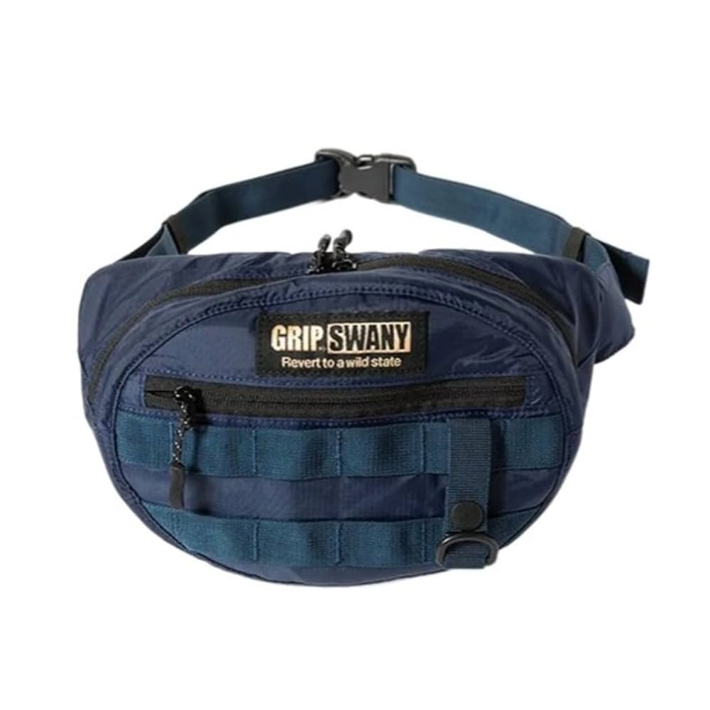 新品　グリップスワニー 2wayブルゾン　ネイビー　S GRIP SWANY ワッペン付きショルダーバッグBOOK special package